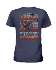 There Are No Shortcuts Carpenter Ladies T-Shirt tile