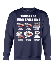 Things i do in my spare time Crewneck Sweatshirt tile