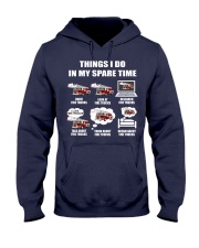 Things i do in my spare time Hooded Sweatshirt tile