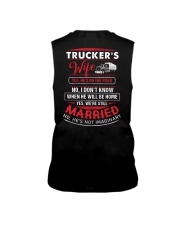 Trucker Wife Married He's Not Imaginary Sleeveless Tee tile