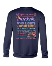 There Is This Trucker Who Lights Up My Life Crewneck Sweatshirt tile