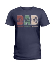 DAD The Welder The Myth The Legend Ladies T-Shirt tile