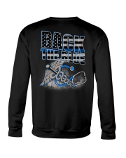 Back the blue Crewneck Sweatshirt tile