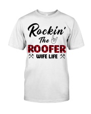 Rockin' the roofer wife life Premium Fit Mens Tee tile