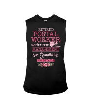 Retired Postal Worker Management Sleeveless Tee tile
