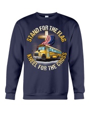 Stand for the flag kneel for the cross Crewneck Sweatshirt tile