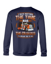 I have neither the time nor the crayons to explain Crewneck Sweatshirt tile