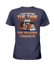 I have neither the time nor the crayons to explain Ladies T-Shirt tile