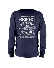 First rule of old school respect Long Sleeve Tee tile