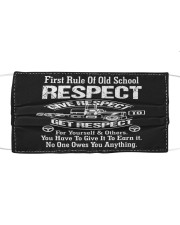 First rule of old school respect Mask tile