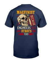 Machinist Because Architects Need Heroes Classic T-Shirt tile