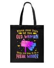 What did the letter say to the stamp Tote Bag tile