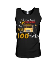 I've been driving the bus for 100 days Unisex Tank tile