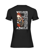 Welder A Hole Premium Fit Ladies Tee tile
