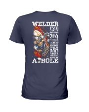 Welder A Hole Ladies T-Shirt tile