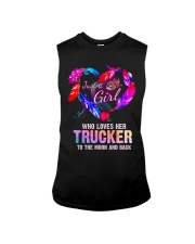 Just A Girl Who Loves Her Trucker Sleeveless Tee tile