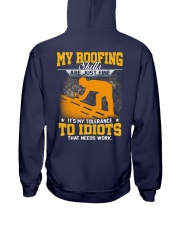 My roofing skills are just fine it's my tolerate Hooded Sweatshirt tile