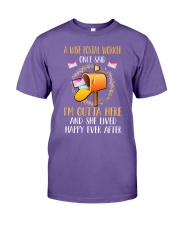 A Wise Postal Worker Happy Ever After Premium Fit Mens Tee tile