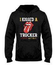 I kissed a trucker and i like it Hooded Sweatshirt tile