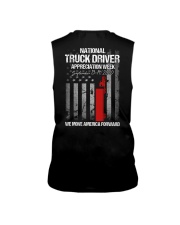 National Truck Driver We Move America Forward Sleeveless Tee tile