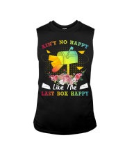 Postal Worker Ain't no happpy like last box happy Sleeveless Tee tile
