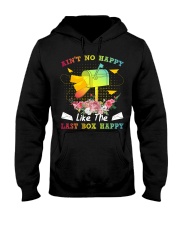 Postal Worker Ain't no happpy like last box happy Hooded Sweatshirt tile