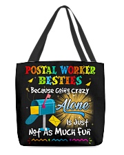 Postal Worker Ain't no happpy like last box happy All-Over Tote tile