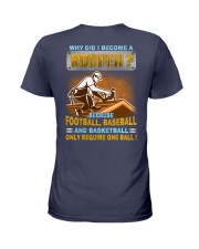 Why did i become a roofer Ladies T-Shirt tile