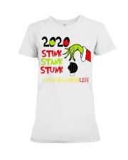 2020 Stink stank stunk postal worker life Premium Fit Ladies Tee tile