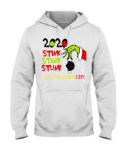 2020 Stink stank stunk postal worker life Hooded Sweatshirt tile