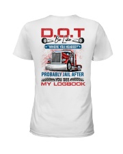 DOT Probably Jail After My Logbook Ladies T-Shirt tile