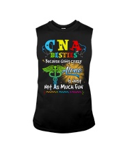CNA besties Sleeveless Tee tile