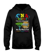 CNA besties Hooded Sweatshirt front