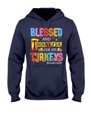 Blessed and thankful for my turkeys Hooded Sweatshirt tile