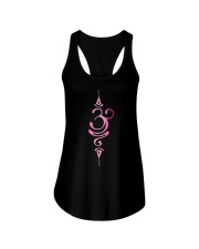 OM Zen Buddha Lotus Flower Energy Symbol Yogi Pink Pullover Hoodie Ladies Flowy Tank tile