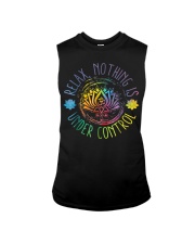 Buddha Quotes Relax Nothing Is Under Control T-Shirt Sleeveless Tee tile