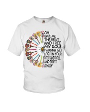 Hippie girl Oh Give Me The Beat Hippie Music Youth T-Shirt tile