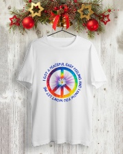 I Got A Peaceful Easy Feeling Classic T-Shirt lifestyle-holiday-crewneck-front-2