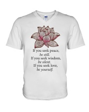 Be Yourself V-Neck T-Shirt thumbnail
