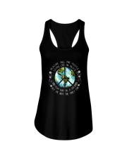 All The People Living In Peace Ladies Flowy Tank thumbnail
