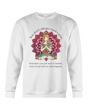 Let Go And See What Happens Crewneck Sweatshirt thumbnail