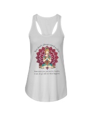 Let Go And See What Happens Ladies Flowy Tank thumbnail