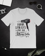 Hair Stylist Give The Best Blowjobs Premium Fit Mens Tee lifestyle-mens-crewneck-front-16