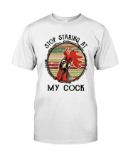 Stop Staring At My Cock Premium Fit Mens Tee thumbnail