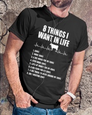 8 Things I Want In Life Classic T-Shirt lifestyle-mens-crewneck-front-4