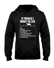 8 Things I Want In Life Hooded Sweatshirt thumbnail