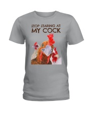 Stop Staring At My Cock Ladies T-Shirt thumbnail