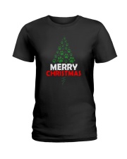 Cat Paws Christmas TShirt Merry Christmas Gift Ladies T-Shirt thumbnail