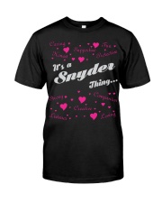 SNYDER FULL HEART THING SHIRTS Classic T-Shirt thumbnail