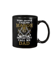 Freemasonry T-shirt The Most Important Call Me Dad Mug thumbnail